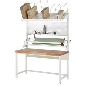 höhenverstellbarer Verpackungsstand 1