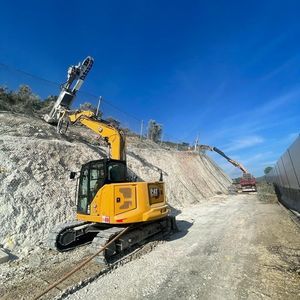 Bohraufsatz für Bagger