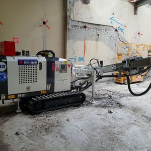Bohrgerät zum Tunnelausbau