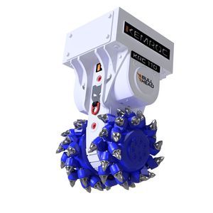 Schrämfräse für Bagger