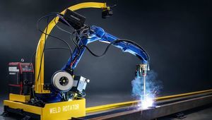 automatischer Schweißarbeitsplatz