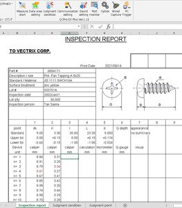 Visualisierungs-, Analyse- und Berichtssoftware für Dimensionsmessungen