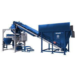 festinstallierte Betonmischanlage 1