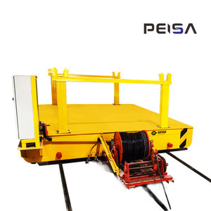 Schienengeführter Wagen / für Materialumschlag
