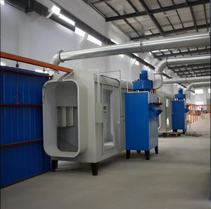 manueller Pulverbeschichtungsanlage