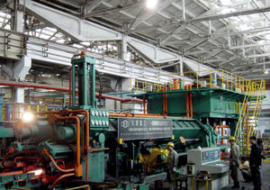 Kupfer-Extruder