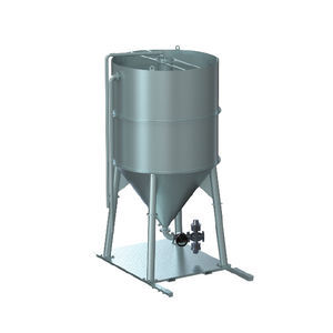Silo mit konischem Boden