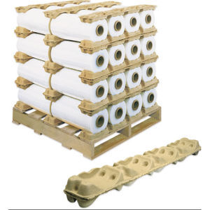 Auflagesattel aus geformtem Zellstoff
