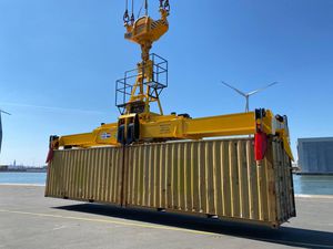 Hebegerät für Container
