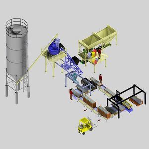 Produktionsanlage für Betonprodukte