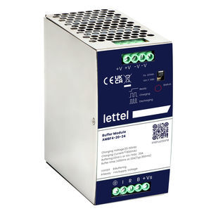 Puffermodul für DC-Stromzufuhr auf DIN-Schiene 1