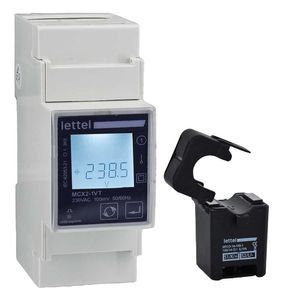 einphasiger elektrischer Energiezähler 1