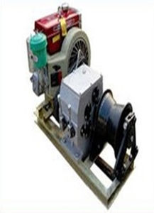 dieselbetriebene Winde