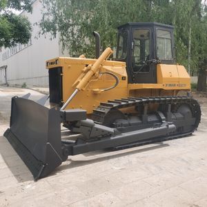 Bulldozer auf Raupen