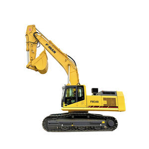 großformatiger Bagger