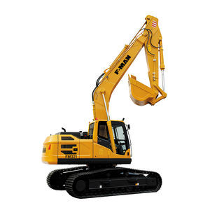 großformatiger Bagger