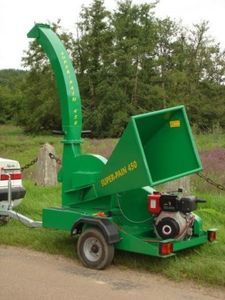 mobiler Holzhäcksler
