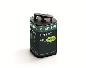 rechteckige Batterie