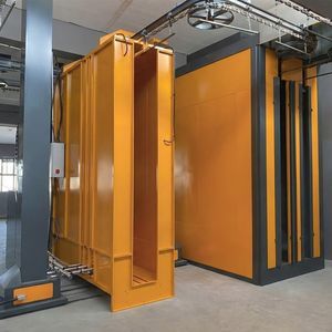 vertikaler Pulverbeschichtungsanlage 1