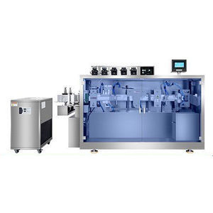 elektrisch betätigte Abfüllmaschine mit Traysealer 1