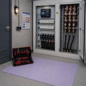 elektrisch isolierende Matte