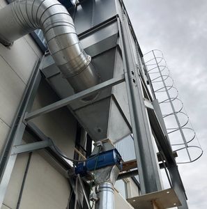 Zellenradschleuse für pneumatische Förderung