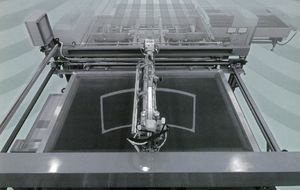automatische Siebdruckmaschine 1