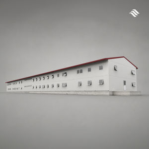 Fertigbau-Gebäude