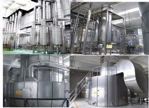 Produktionsanlage für Trockenmilch