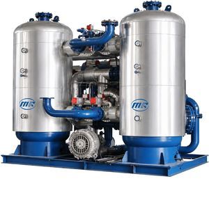 Drucklufttrockner durch Adsorption