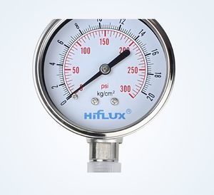 Manometer mit Zifferblatt-Anzeige 1
