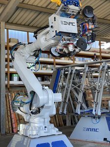 Palettier- und Verpackungsanlage / Roboter