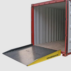 Laderampe für Container