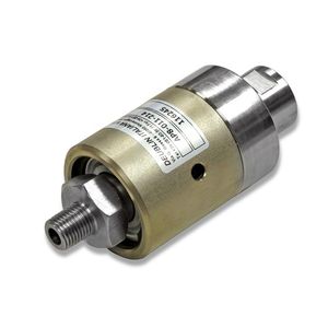 Drehdurchführung für Wasser / hydraulisch / Hochdruck / aus vernickeltem Messing