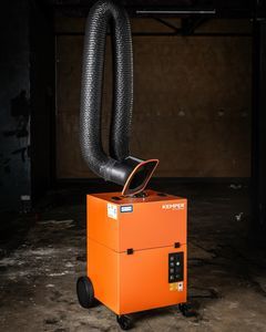 mobile Rauchabzugsanlage