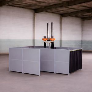 Werkstatt-Trennwand 1