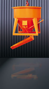 konischer Betonkübel 1
