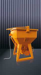 achteckiger Betonkübel 1