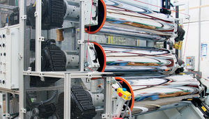 Extrusionsanlage für Platten