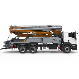 Autobetonpumpe für Baustelle