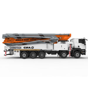 Autobetonpumpe für Baustelle