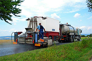 LKW-montierter Sprühanlage für Binder 1