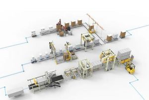 automatische Verpackungsanlage