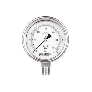 Manometer mit Zifferblatt-Anzeige 1