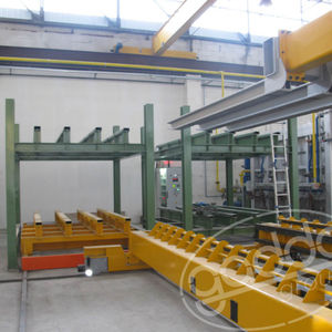 Wärmebehandlungsofen / Förderband / elektrisch / Gas