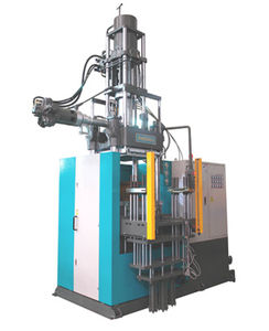 vertikale Spritzgießmaschine / hydraulisch / für Elastomere