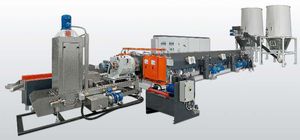 Kunststoffrecyclings-Extrusionsanlage