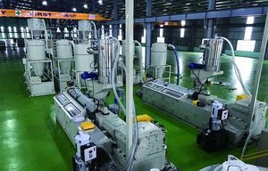 Extrusionsanlage für Rohre