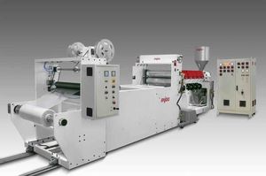 Kunststoffplatten-Extrusionsanlage / Platten / für PP / Mehrschicht