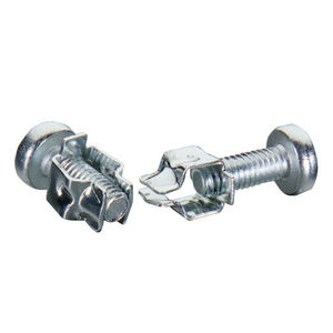 Gewindeeinsatz / Metall / quadratisch
